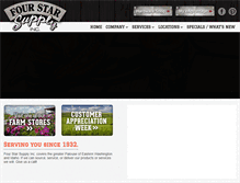Tablet Screenshot of fourstarsupplyinc.com
